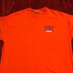Vintage Orange NASCAR t-shirt